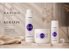 Papino Keratin Промо Пакет Кератин: Шампоан с кера..